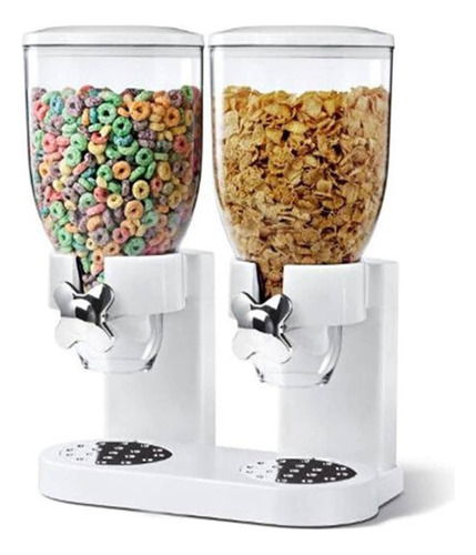  Máquina Doble Dispensadora De Cereales Negro Envio Gratis 