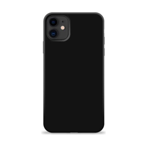 Carcasa Silicona Soft Para iPhone 11 Color Negro