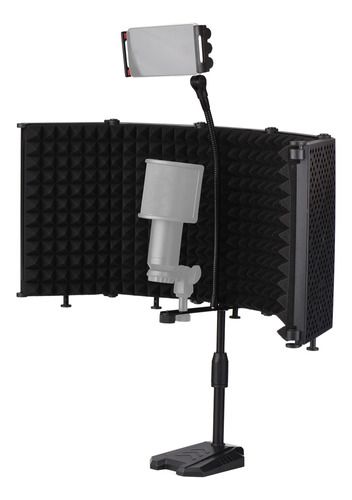 Micrófono De Estudio Isolation Shield, Reflector De Sonido E