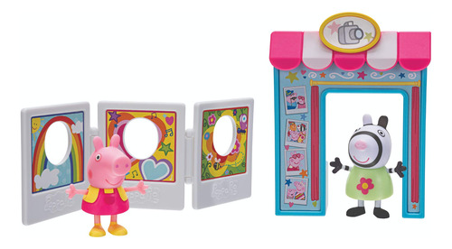 Peppa Pig Pep Juego De Figuras De Juguete, Juego De Caja De.