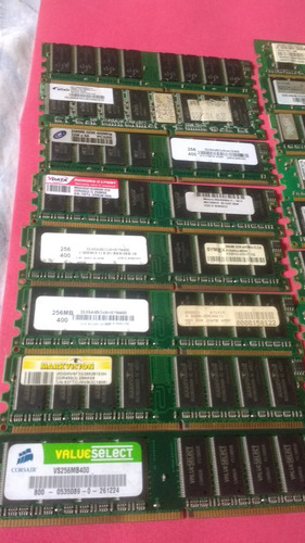 Lote De Memoria Ram Ddr333/400, Ok.