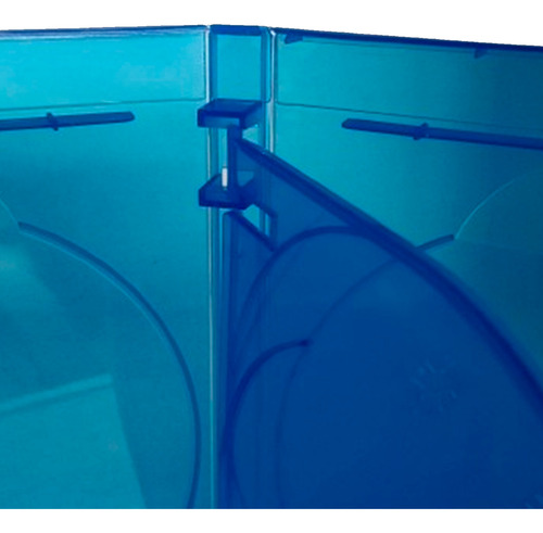30 Estuches Para 4 Discos Blu Ray 14 Mm Lomo