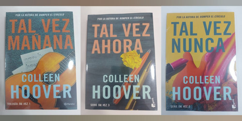 Libros Trilogía De Tal Vez Mañana Colleen Hoover