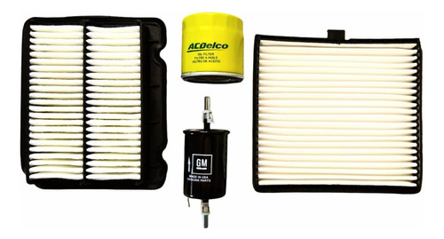 Kit De Filtros Aveo 1.6lts 2012-2013 Comb/a/c/aceite/aire