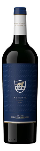 Vino Estancia Mendoza Uar Los Pumas Malbec Reserva 2018