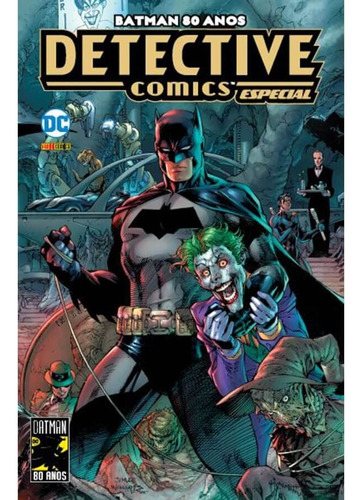 Batman 80 Anos: Detective Comics - Especial, de Tomasi, Peter J.. Editora Panini Brasil LTDA, capa mole em português, 2019