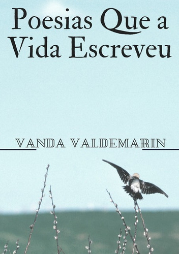 Poesias Que A Vida Escreveu, De Vanda Valdemarin. Série Não Aplicável, Vol. 1. Editora Clube De Autores, Capa Mole, Edição 1 Em Português, 2019