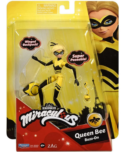 Miraculous- Queen Bee Figura De 10 Cm