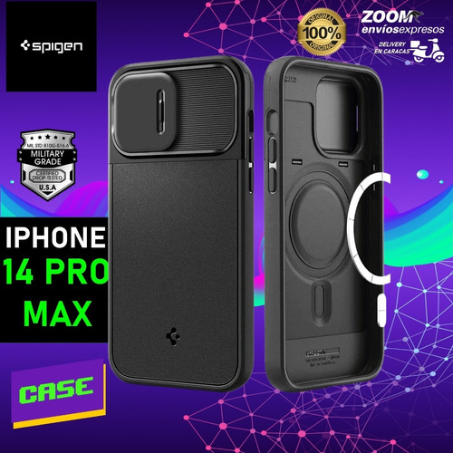 Forro iPhone 14 Pro Max Spigen Original 100% Magsafe