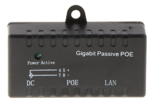 Power Over Ethernet Pasivo Poe Adaptador Inyector Splitter