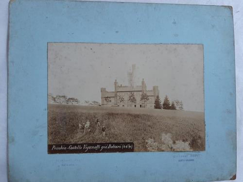 Antigua Italia Castillo Viganotti 1891 Foto Ro 448