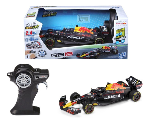 Red Bull Racing Rb18 Controle Remoto F1 Verstappen 1/24 R/c