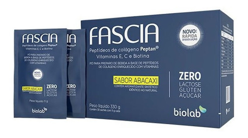 Fascia Abacaxi Com 30 Sachês De 11g