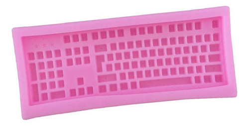 Teclado De Silicona Fondant Cake Decorating Chocolate Mold