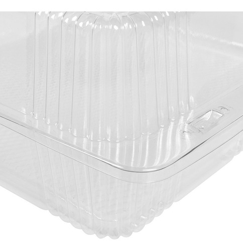 Contenedor Tipo Bisagra Alto 100pzs (31.5x30.6x11.7)