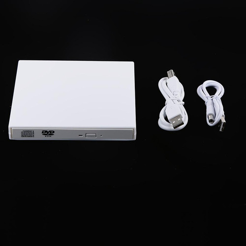 Unidad De Lector De Dvd Rom Usb 2.0 Grabadora De Cd Rw