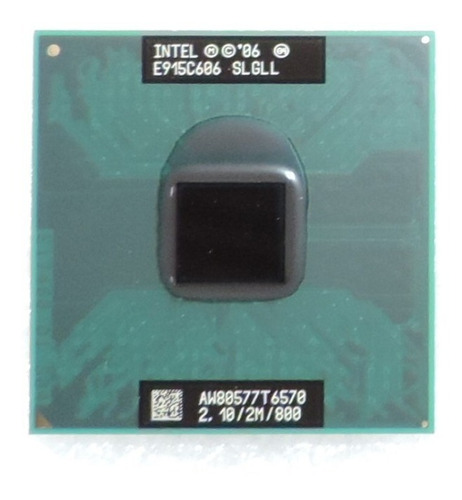 Processador Intel Core 2 Duo T6570 1º Geração Pga478 - Novo