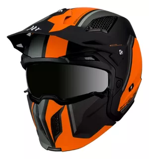 Casco Mt Streetfighter Sv Twin Nrj Bri M