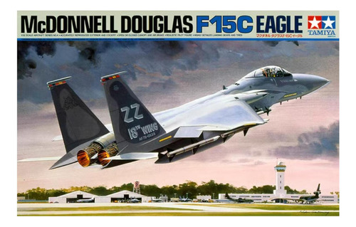 Maqueta Mcdonnell Douglas F-15c Eagle 60304 A Escala 1/32 De