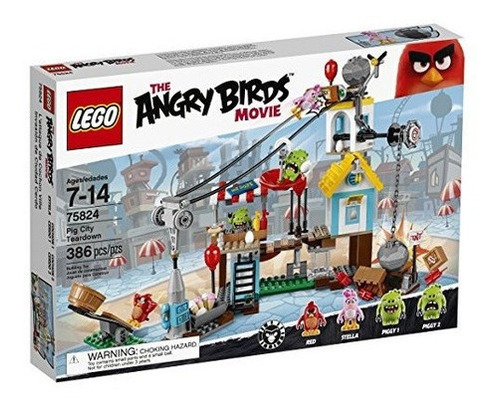 Lego Angry Birds 75824 Pig City Desmontaje