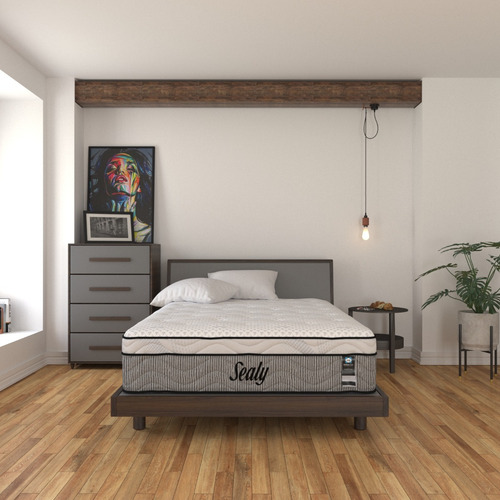 Colchón Queen Size Sealy Ortopédico Foam De Alta Densidad