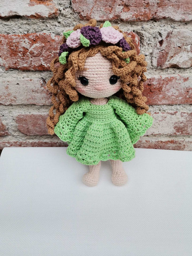 Muñeca Tejida A Crochet