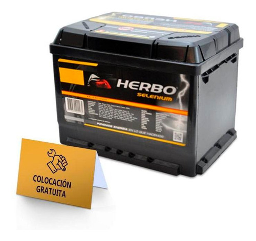 Bateria De Auto Herbo 12x70 Selenium Chevrolet Tracker Coloc