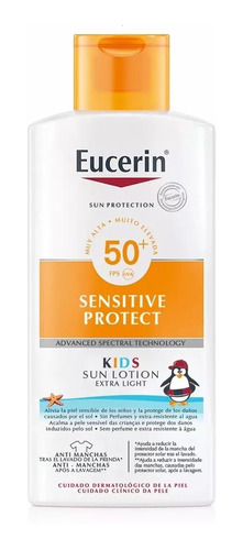 Protector Solar Sensitive. Kids. Sun Lotion Corporal.eucerin