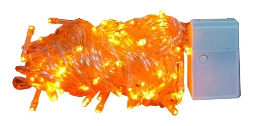 comprar Luces Navidad C\u002Ft Amarillo 8f 10mt  100led