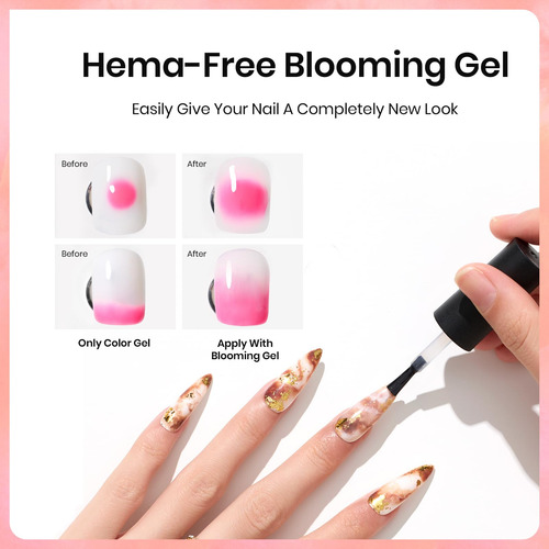 Gel Protector De Uñas Beetles Free Hema Blossom, 10 Ml