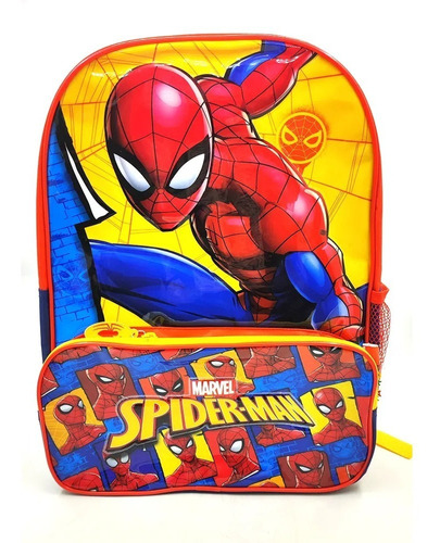 Mochila 16'' Spiderman Marvel Comic Espalda (3895)