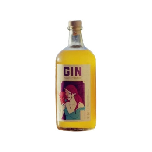 Gin Mediterráneo Mango X 500cc Hecho En Córdoba