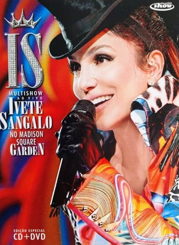 Dvd + Cd Ivete Sangalo - No Madison Square Garden: Multishow
