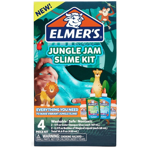 Mini Kit Slime Jungle Jam Elmer's 2 Piezas