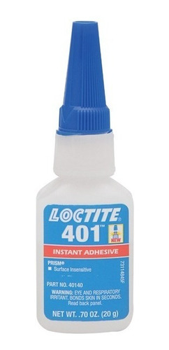 Adhesivo Instantáneo Baja Viscosidad Prisma Loctite 401