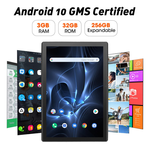 Tableta Cwowdefu: 3 Gb De Ram, Con Certificación Gms