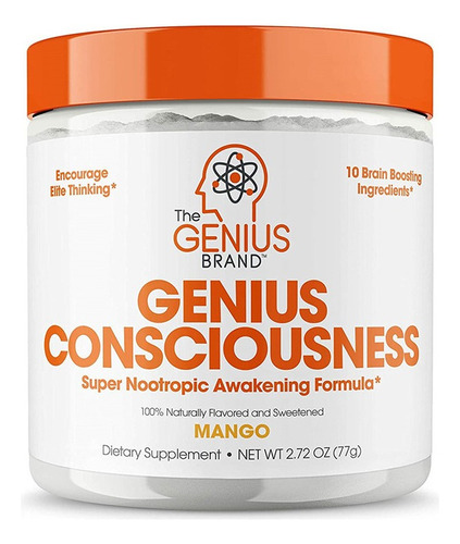 Genius Consciousness Suplemento Concentracion Memoria 77g
