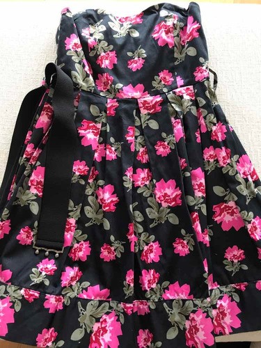 Vestido Strapless Floreado - Impecable - Small- Forever 21 | MercadoLibre Vestido Strapless Floreado - Impecable - Small- Forever 21 | MercadoLibre