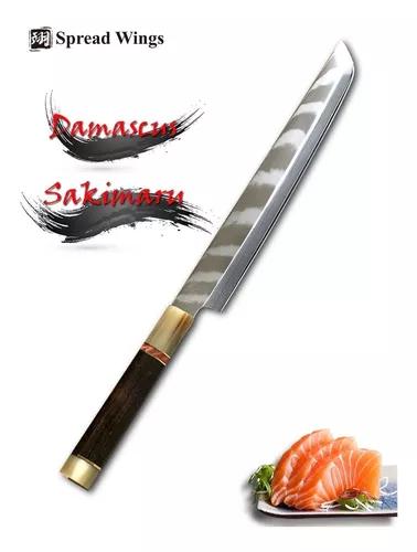 Cuchillo japonés para sashimi