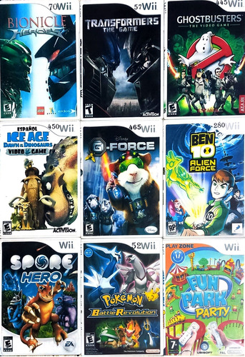 Juegos De Wii 3x2