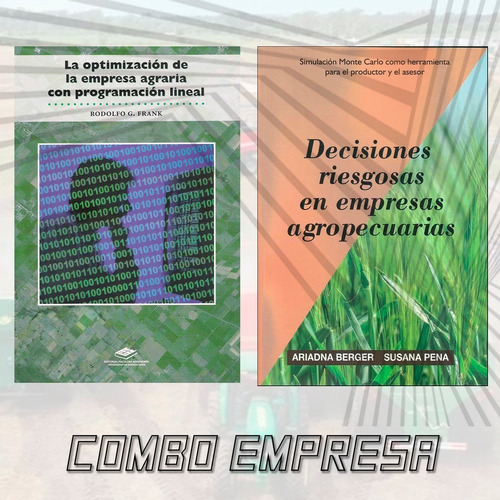 Libros Combo Empresa Agropecuaria - Orientacion Grafica