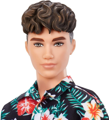 Imagem 2 de 6 de Barbie Ken Fashionistas 184 Latino Asiático Floral