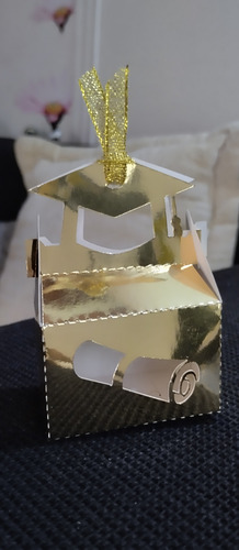 6 Cajitas Para Recuerdo De Graduacion