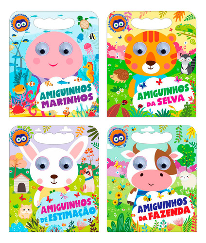 Coleção Meus Olhinhos Divertidos Kit com 4 Livrinhos