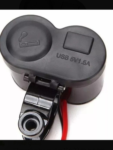 Carregador Usb Para Moto Celular Gps