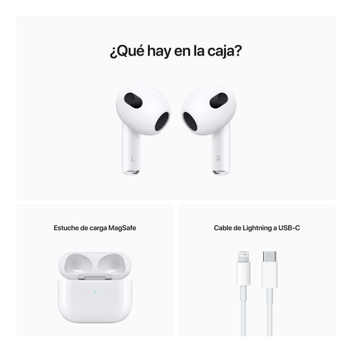 Apple AirPods 3a Generacion Estuche Carga Magsafe Originales
