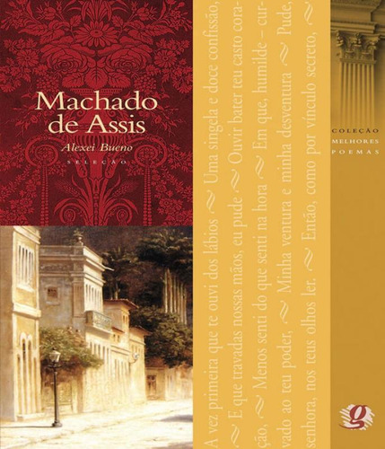 Livro Melhores Poemas De Machado De Assis