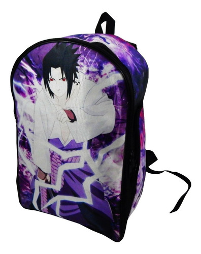 Naruto Mochila Backpack Sasuke Uchiha Magekyou Sharingan