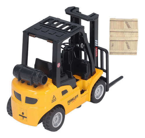 Modelo De Carretilla Elevadora, Juguete De Construcción, Veh