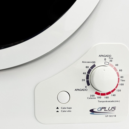 Secadora 7kg Carga Frontal 110v Blanco Gplus